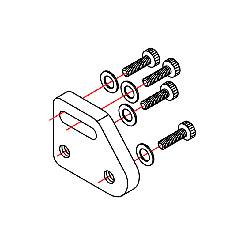 KB867 Befestigungsadapter