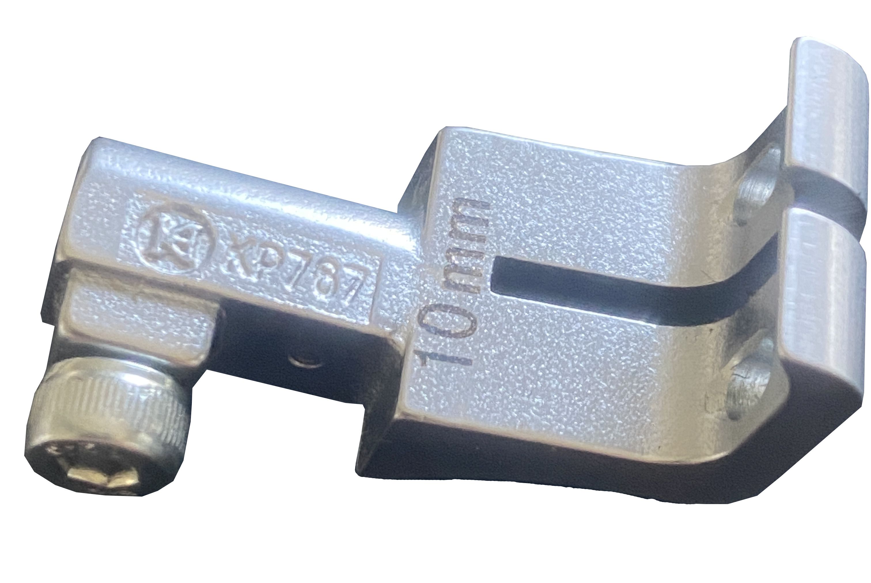 Dürkopp Adler KP767x10mm Keder-Nähfuß beidseitig der Nat